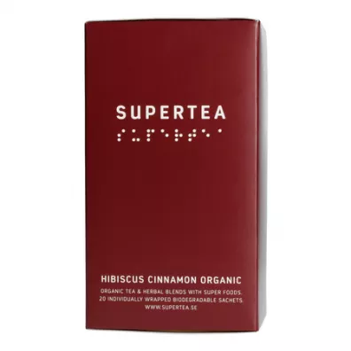 Teministeriet Supertea Hibiscus Cinnamon Organic Herbata zio�owa