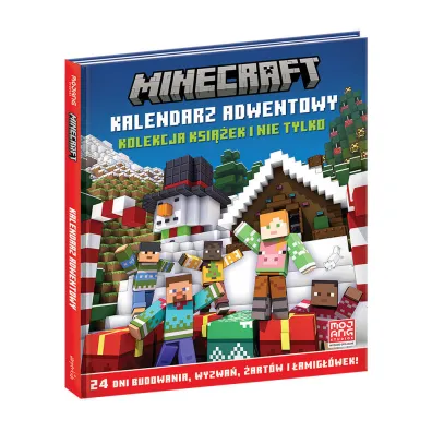 Minecraft. Kalendarz adwentowy. Kolekcja ksi��ek i nie tylko