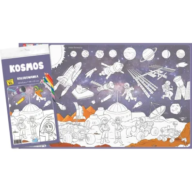 Kosmos. Kolorowanka. Format XL