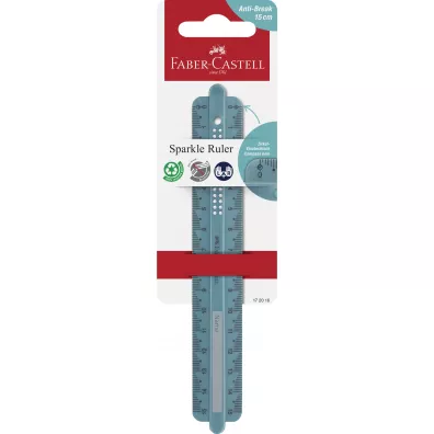 Faber-Castell Linijka Sparkle Ocean 15cm