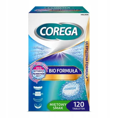 Corega Bio Formula tabletki do protez z�bowych 120 szt.