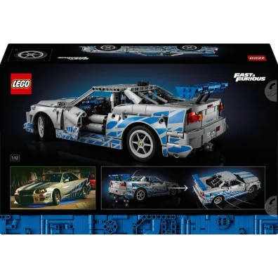 LEGO Technic Samoch�d Nissan Skyline GT-R (R34) z filmu Za szybcy, za w�ciekli 42210