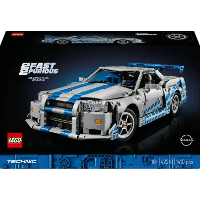 LEGO Technic Samoch�d Nissan Skyline GT-R (R34) z filmu Za szybcy, za w�ciekli 42210