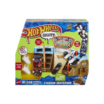 Hot Wheels Skate Stadion skatepark Zestaw HPG34 Mattel