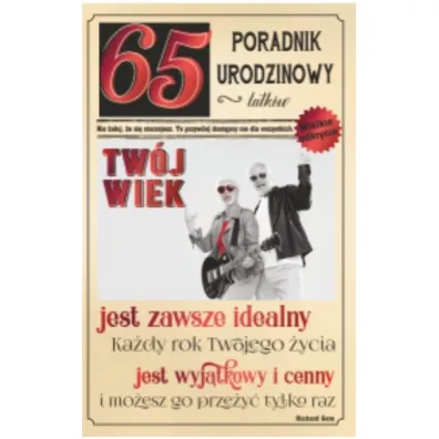 AbCard Kartka okoliczno�ciowa Urodziny 65 U73