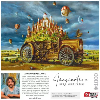 Puzzle 1000 el. Arkadiusz Dzielawski Wielka Przeprowad Good Loot