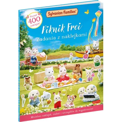 Sylvanian Families. Piknik Frei. Zadania z naklejkami