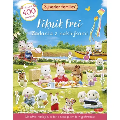 Sylvanian Families. Piknik Frei. Zadania z naklejkami