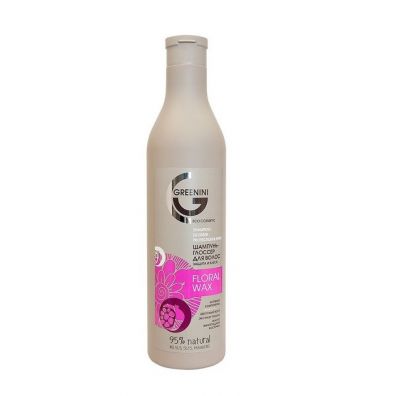 Greenini Floral Wax Shampoo szampon do włosów Ochrona & Połysk 500 ml