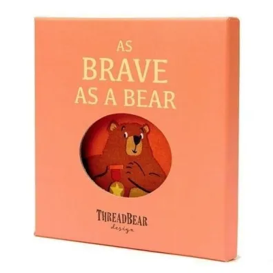 Ksi��eczka mi�kka As Brave As A Bear ThreadBear Design
