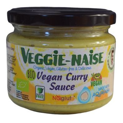 Veggie Naise Wegaski sos majonezowy z curry 240 g bio
