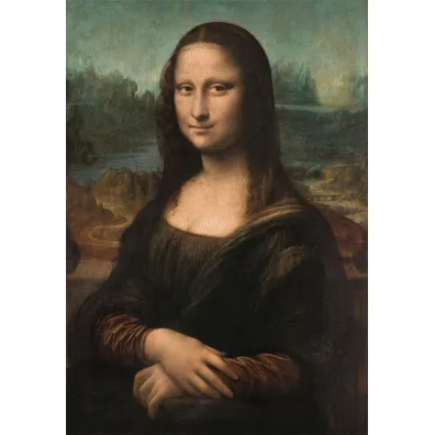 Puzzle 1000 el. Museum Leonardo - Gioconda Clementoni