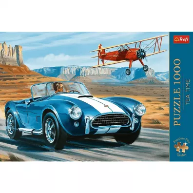 Puzzle 1000 el. Pustynny wy�cig Trefl