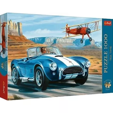 Puzzle 1000 el. Pustynny wy�cig Trefl