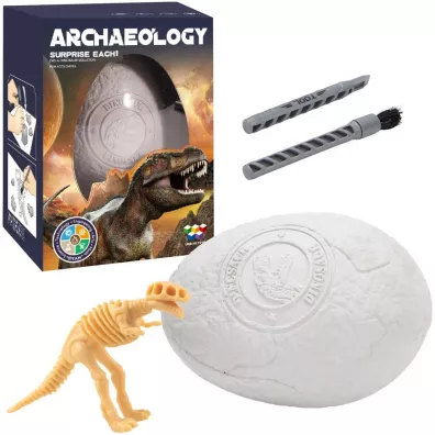 Wykopaliska paleontolog jajo dinozaura Trifox