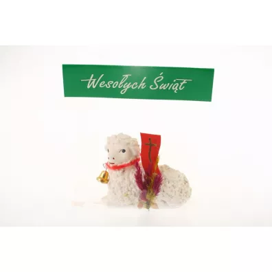 Victoranna Figurka gipsowa baran lecy BL-02 FOL