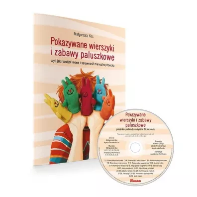 Pokazywane wierszyki i zabawy paluszkowe + CD - Magorzata Koc