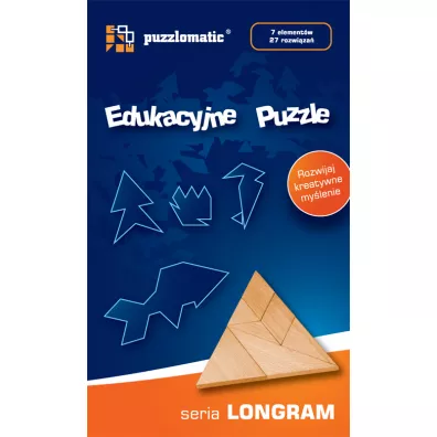 Puzzle drewniane. Seria Longram Big Fun Republic (Puzzlomatic)