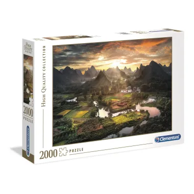 Puzzle 2000 el. HQ Widok z Chin Clementoni