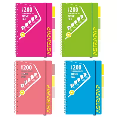 Astra Ko�ozeszyt A5 Neon kratka 100 kartek