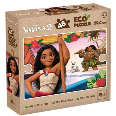 Puzzle 48 el. Vaiana 2 Eko dwustronne Lisciani