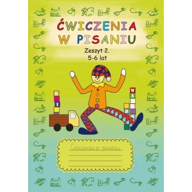 �wiczenia w pisaniu. Zeszyt 2. 5-6 lat - Beata Guzowska