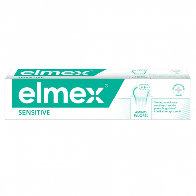Elmex Sensitive Pasta do zbw na nadwraliwo z aminofluorkiem 75 ml