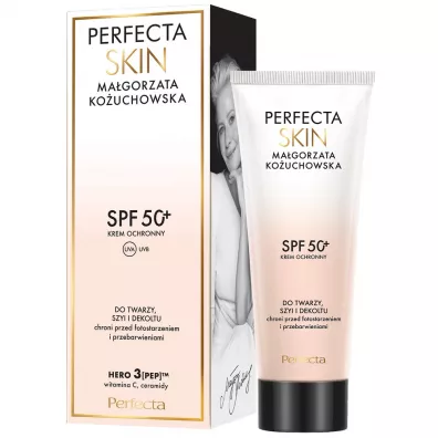 Perfecta Skin Ma�gorzata Ko�uchowska krem ochronny SPF 50+ do twarzy, szyi i dekoltu 50 ml