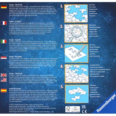 Puzzle 368 el. EXIT. Szko�a Magii Ravensburger