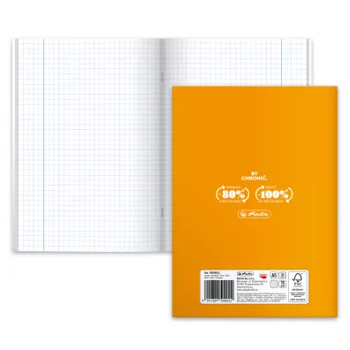 Herlitz Zeszyt A5 Eco PP Geografia kratka 60 kartek