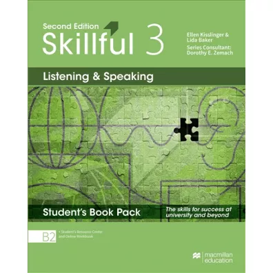 Skillful. Second Edition. Level 3. Listening & Speaking. Ksi��ka ucznia + kod dost�pu - Dorothy E. Zemach, Ellen  Kisslinger, Lida Baker