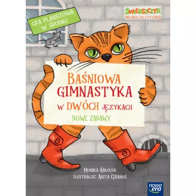 Ba�niowa gimnastyka w dw�ch j�zykach. Nowe zabawy - Monika Ha�ucha