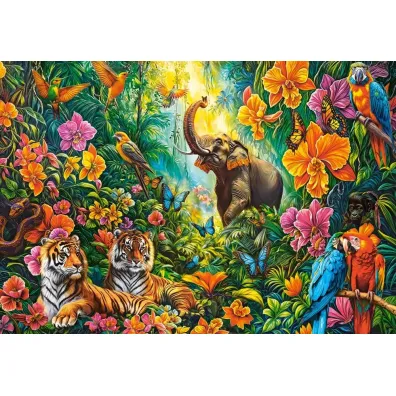 Puzzle 1000 el. Blooming Jungle Castorland