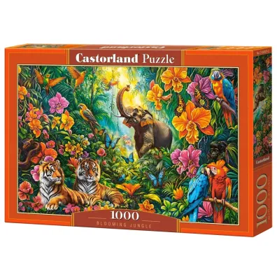 Puzzle 1000 el. Blooming Jungle Castorland