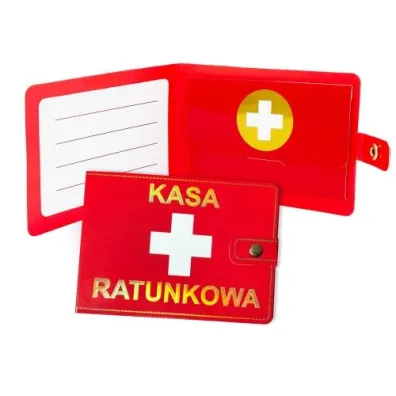 Kukartka Portfelik koperta Kasa ratunkowa