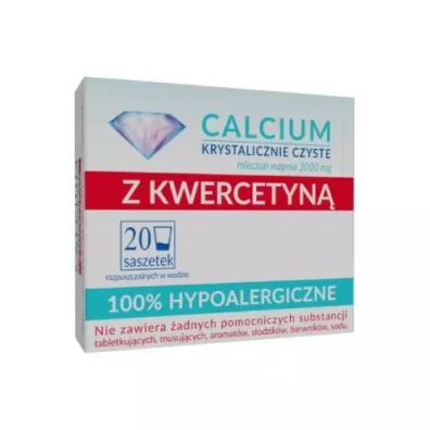 Uniphar Calcium z Kwercetyn Suplement diety 20 sasz.