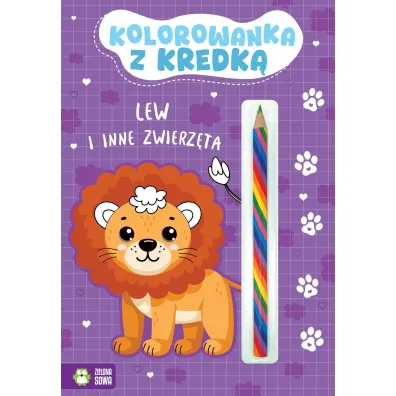MALOWANKA LEW KREDKA ZS