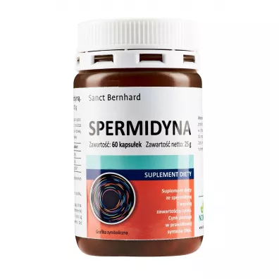Kruterhaus Sanct Bernhard Spermidyna Suplement diety 60 kaps.