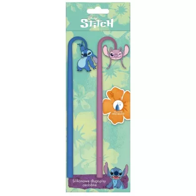 D�ugopis silikonowy zamykany z figurk� Stitch op.2 szt. BENIAMIN 136616 BEN