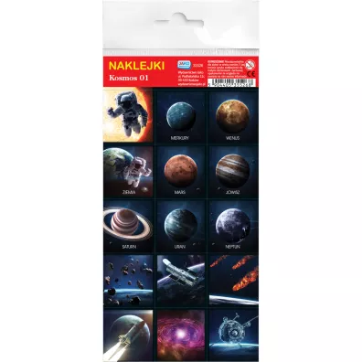 Jako Naklejki. Kosmos