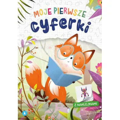 Ksi��ka edu. A4  Naklejki Moje pierwsze cyferki SKRZAT 077988
