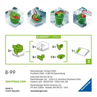 Gravitrax. Dodatek Spirala Ravensburger