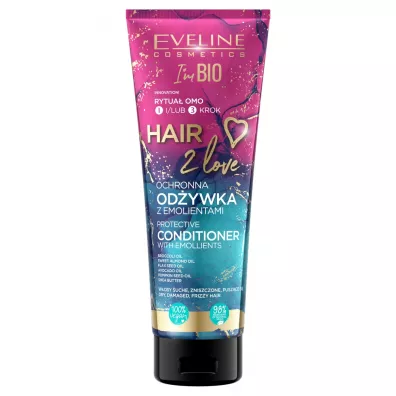 Eveline Cosmetics Hair 2 Love emolientowa od�ywka do w�os�w ochronna 250 ml