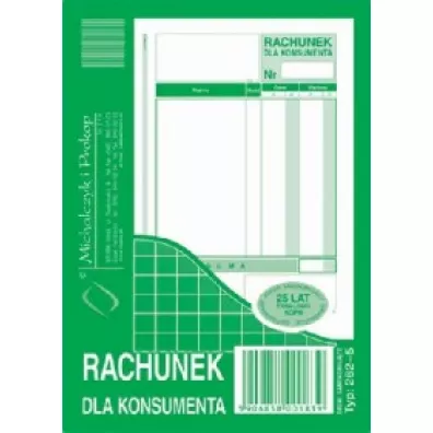 Michalczyk i Prokop Rachunek dla konsumenta A6 wielokopia