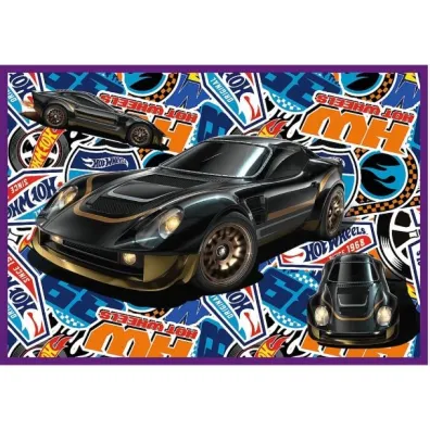 Puzzle 4x250 el. Wy�cigowe auta Trefl