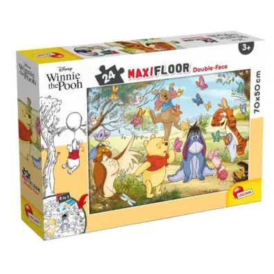 Puzzle pod�ogowe 24 el. Kubu� Puchatek i Przyjaciele Lisciani