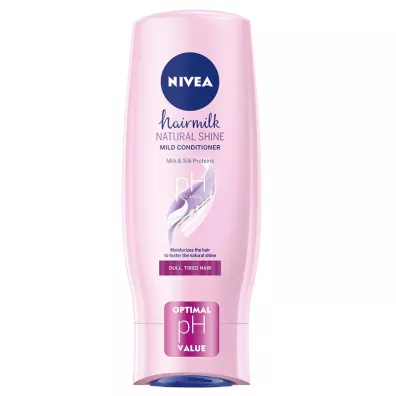 Nivea Od�ywka wyzwalaj�ca blask w�os�w Hairmilk Natural Shine 200 ml