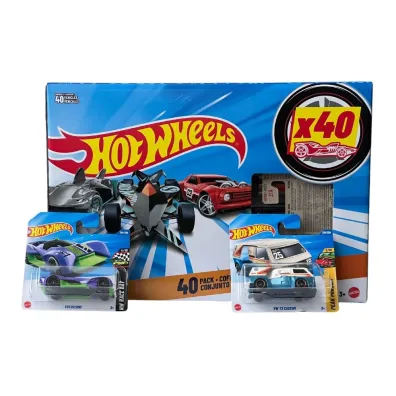 Hot Wheels 40-pak zestaw autek 1:64 Mattel