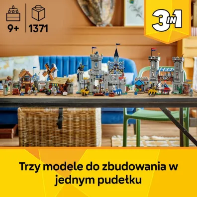 LEGO Creator �redniowieczny zamek rycerzy konnych 31168