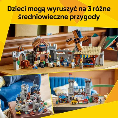 LEGO Creator �redniowieczny zamek rycerzy konnych 31168